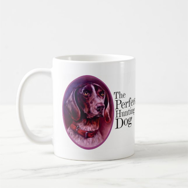 Tasse à café à poitrine courte allemande (Gauche)