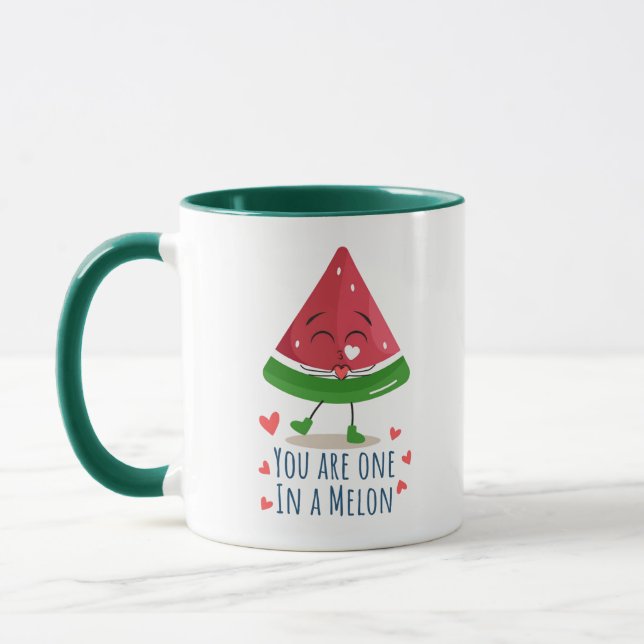 Tasse à café à thème de fruit esthétique  (Gauche)