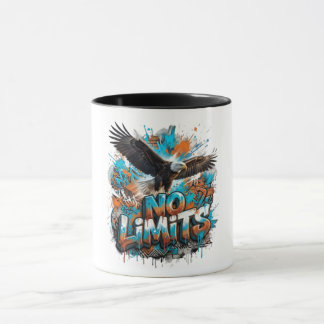 Tasse à café Aigle sans limites | Faune motivation