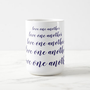 Tasse à café « Aimez-vous les uns les autres »
