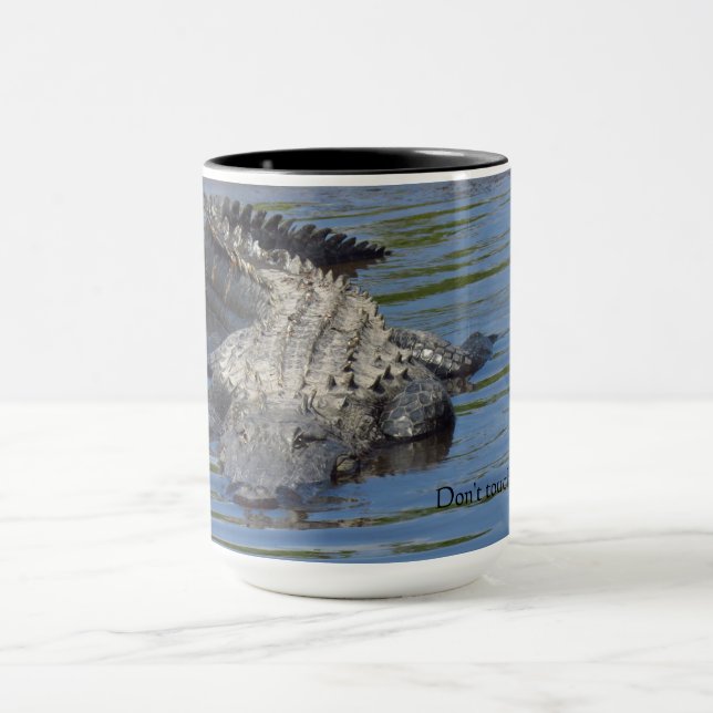 Tasse à café Alligator Ne Touchez Pas Ma Café (Centre)