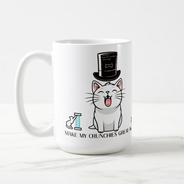 tasse à café amateurs de chats  (Gauche)