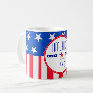 Tasse à café Américaine Patriotique