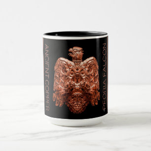 Tasse à café Ancien Falcon en cuivre de Peoria res