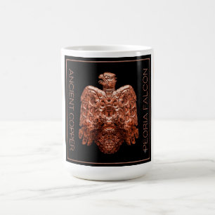 Tasse à café Ancien Falcon en cuivre de Peoria res
