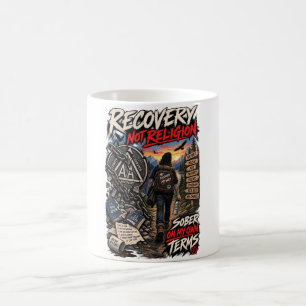Tasse à café Anti AA Récupération Pas Religion