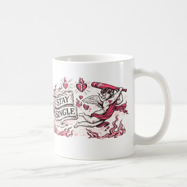 Tasse à café anti-Saint-Valentin (Droite)