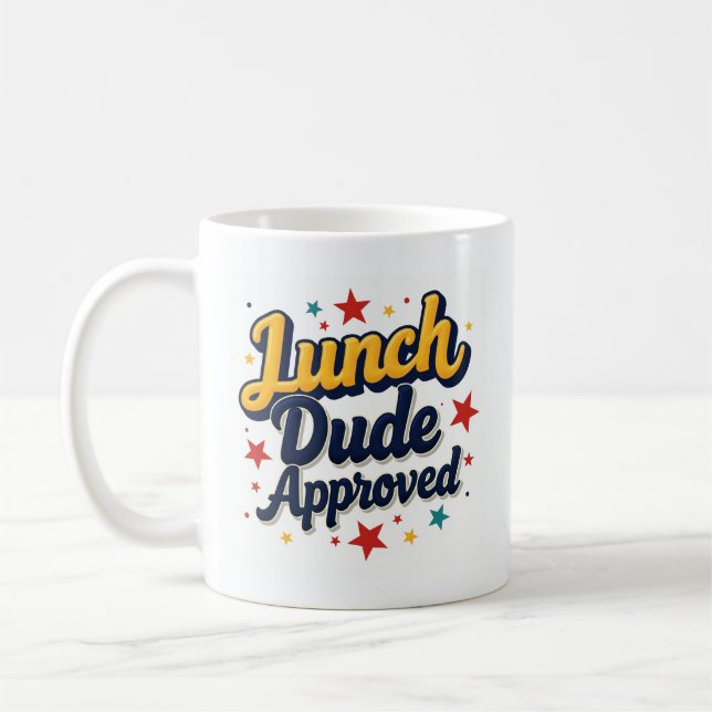 Tasse à café approuvée par le gars du déjeuner (Gauche)