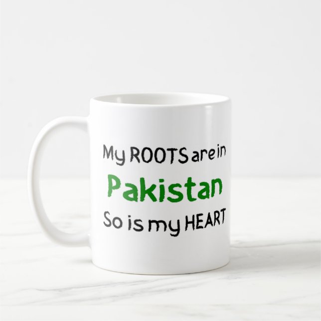 tasse à café au pakistan (Gauche)