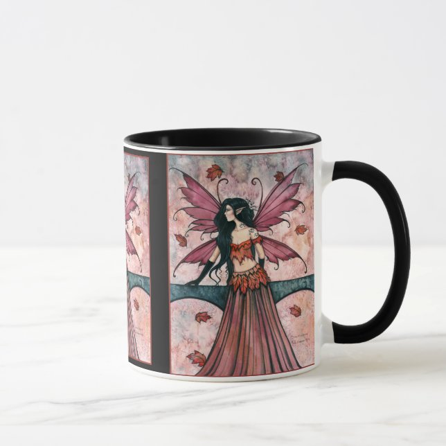 Tasse à café Autumn Fairy par Molly Harrison (Droite)