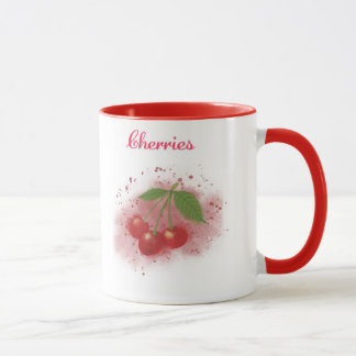 Tasse à café aux cerises - Choisissez vos fruits