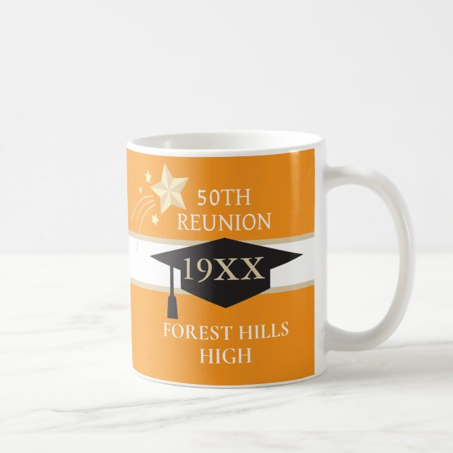 Tasse à café aux couleurs de l'école pour la réuni (Droite)
