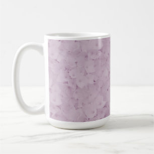 Tasse à café aux Hortensias Rose Tendre