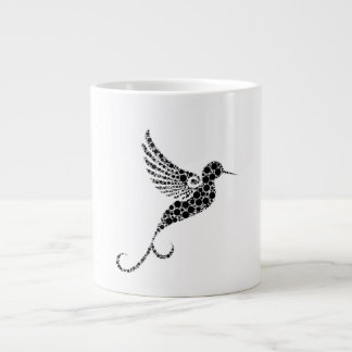 Tasse à café avec illustration de motif d'oiseau f