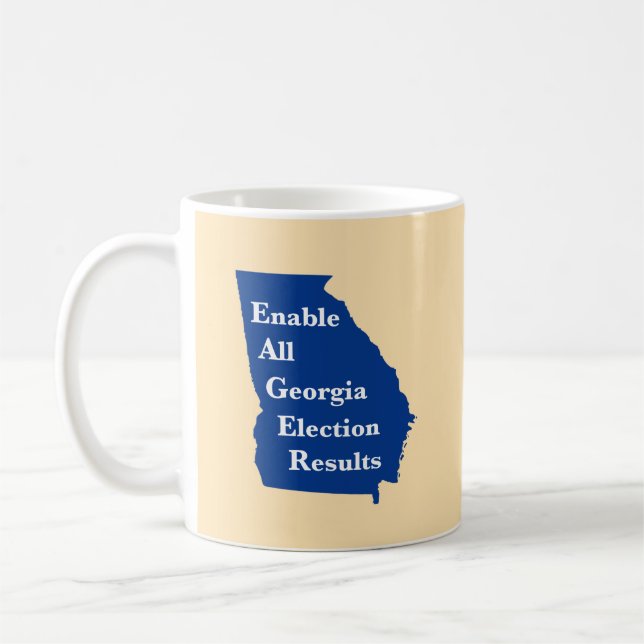 Tasse à café avec les résultats de toutes les élec (Gauche)
