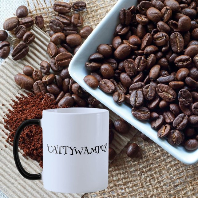 Tasse à café avec l'expression sudiste "Cattywampu (Créateur téléchargé)