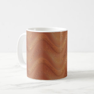 Tasse à café avec motif artistique