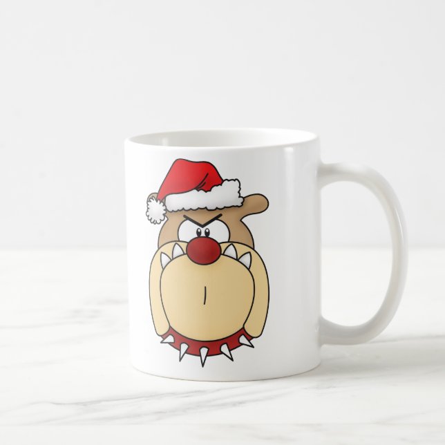 Tasse à café Bah Humbug Bulldog (Droite)