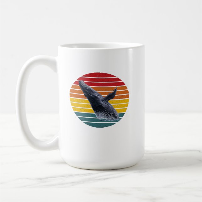 Tasse à café Baleine à bosse (Gauche)