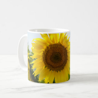 Tasse à café - Beau champ de tournesols