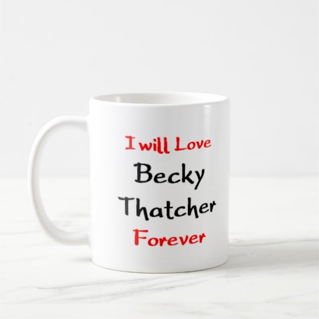 tasse à café becky thatcher (Gauche)