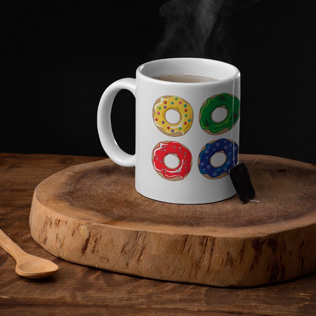 Tasse à café Beignets de Noël (Créateur téléchargé)
