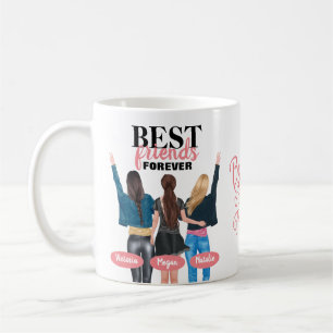 Tasse à café BFF Meilleures Amies Pour Toujours