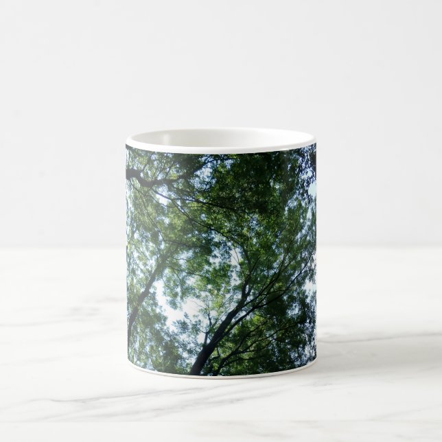Tasse à café blanche forêt (Centre)