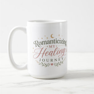Tasse à café boho « Romantiser mon parcours de gué