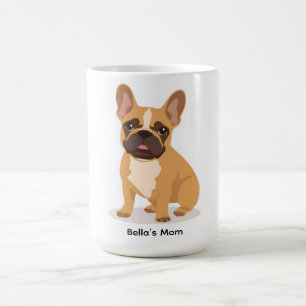 Tasse à café Bouledogue Français Joueur Chien Joye