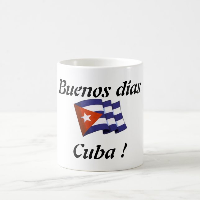 Tasse à café "Buenos dias Cuba" (Centre)