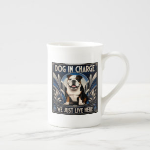 Tasse à café Bulldog Dirige la Maison - Mug