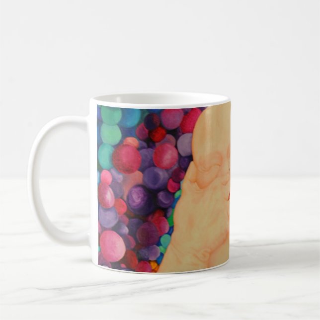 Tasse à café Bulles impression extra large (Gauche)