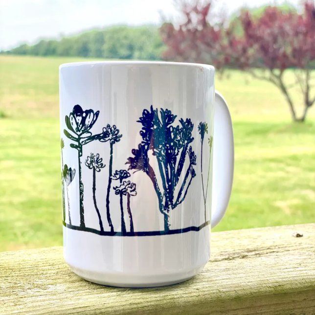 Tasse à café cactus minimaliste (Créateur téléchargé)