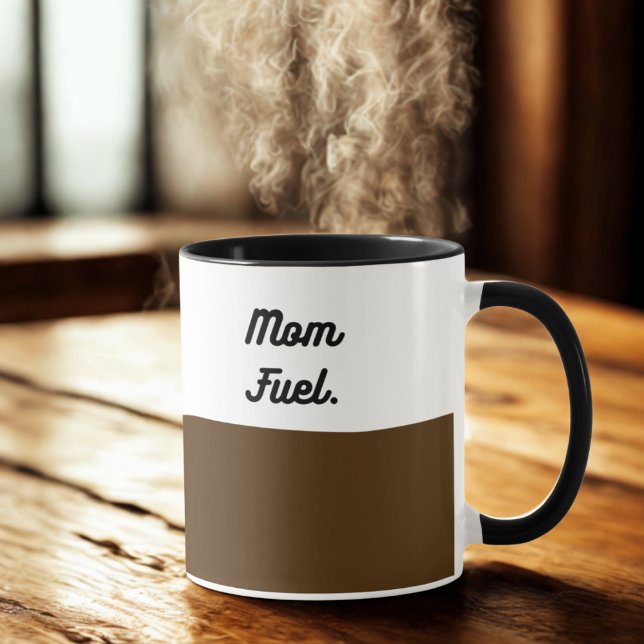 Tasse à café « Carburant pour Maman » – Cadeau drô (Créateur téléchargé)