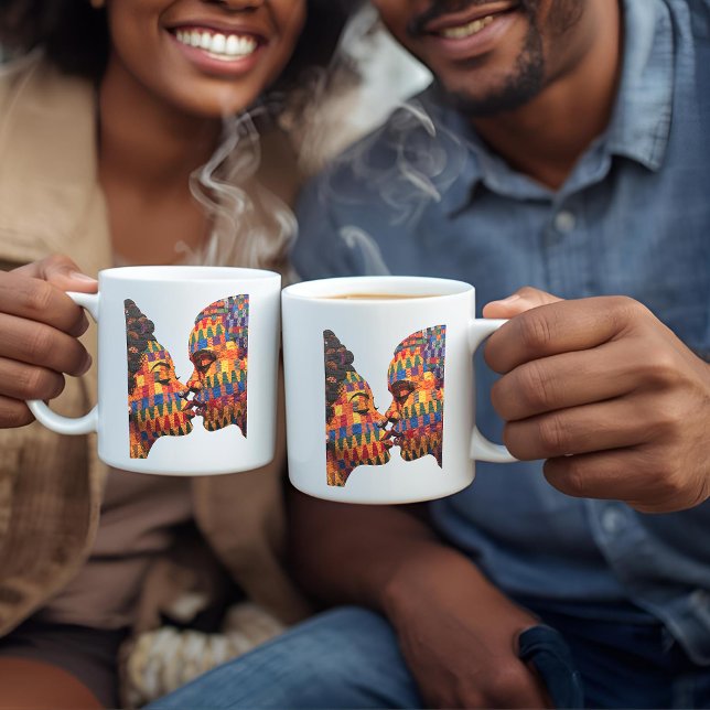 Tasse à café célébrant l'art du quilting (Créateur téléchargé)