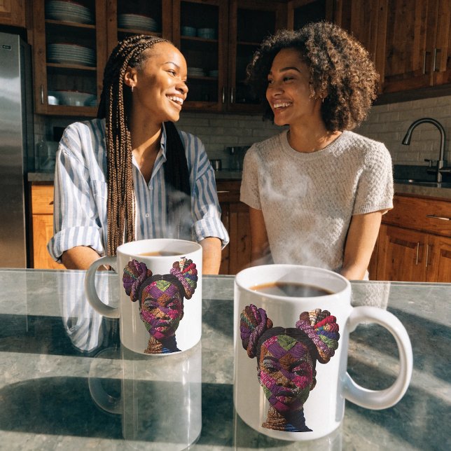 Tasse à café célébrant les femmes noires (Créateur téléchargé)