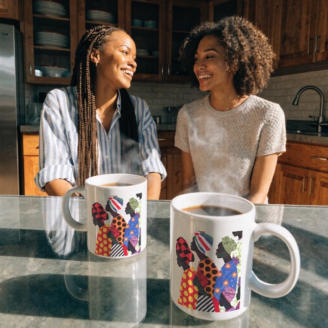 Tasse à café célébrant les femmes noires (Créateur téléchargé)