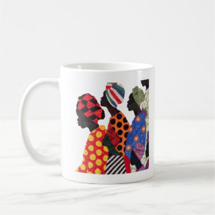 Tasse à café Célébration de l'art des femmes quilt