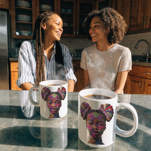 Tasse à café Célébration de l'art des femmes quilt