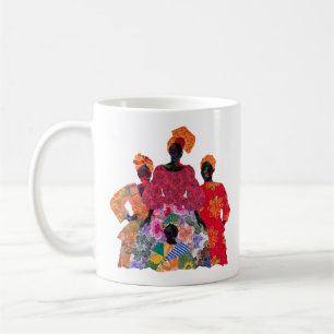 Tasse à café Célébration de l'art des femmes quilt