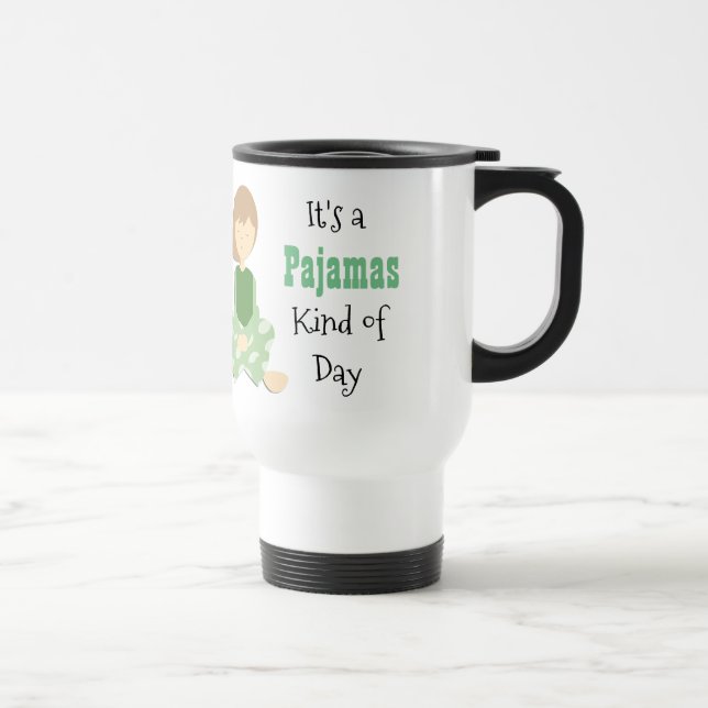 Tasse à café C'est un jour de pyjama (Droite)
