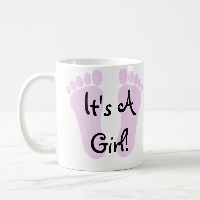 Tasse à café C'est une fille (Gauche)