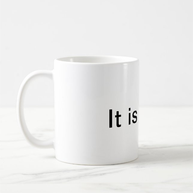 Tasse à café "C'est vrai" chrétienne (Gauche)