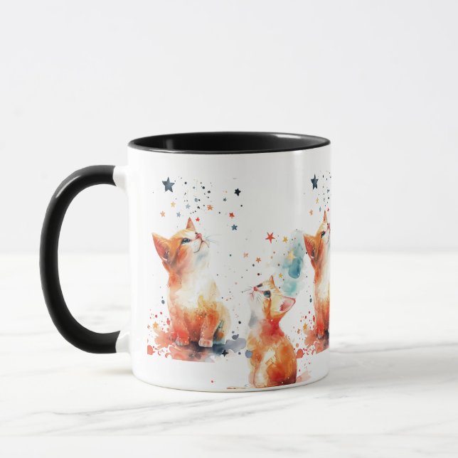 Tasse à café Chat Capriceux (Gauche)