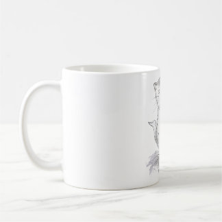Tasse à café Chat Heureux