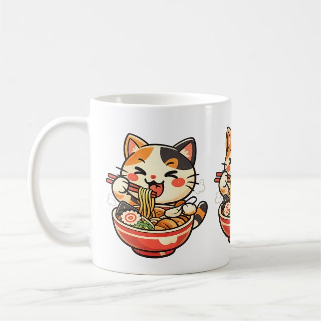 Tasse à café chat mignon drôle | Mug humour pour a (Gauche)