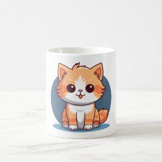 Tasse à café chat mignon Kawaii