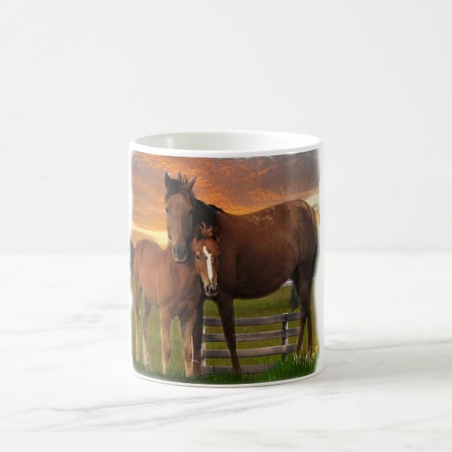 Tasse à café Cheval et Poney (Centre)