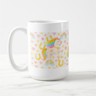 Tasse à café Chevaux Crinière Arc-en-Ciel — Cooper